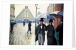 Paris Street; Rainy Day, 1877 by Gustave Caillebotte