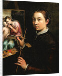 Self-portrait, 1556. by Sofonisba Anguissola