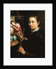 Self-portrait, 1556. by Sofonisba Anguissola