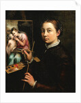 Self-portrait, 1556. by Sofonisba Anguissola