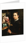 Self-portrait, 1556. by Sofonisba Anguissola
