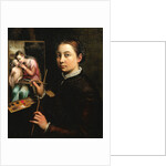 Self-portrait, 1556. by Sofonisba Anguissola