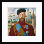 Tsar Nicholas II of Russia, 1915. by Boris Mikhajlovich Kustodiev