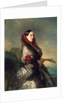 Grand Duchess Maria Nikolaevna of Russia, 1857 by Franz Xaver Winterhalter