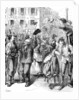 Defence of Paris: students going to man the barricades, Franco-Prussian War, 1870 by Frederick Barnard