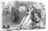 A scene from Trial by Jury, 1875 by David Henry Friston
