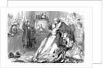 A scene from Trial by Jury, 1875 by David Henry Friston
