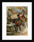 Book illustration, 1896. by Franz Gottfried