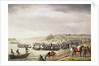 Italian Corps of Eugene de Beauharnais Crossing the Niemen on 30 June 1812, (1815). by Albrecht Adam