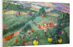 Midday, 1917. by Kuz'ma Petrov-Vodkin