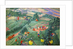 Midday, 1917. by Kuz'ma Petrov-Vodkin