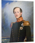 Portrait of Duke Peter of Oldenburg, 1842. by Joseph-Désiré Court