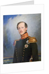 Portrait of Duke Peter of Oldenburg, 1842. by Joseph-Désiré Court