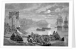 Occupation of Ancona by the French, Italy, 23 February 1832. by Philippe Auguste Jeanron