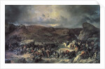 Army of Alexander Suvorov crossing the St Gotthard Pass, September 1799 (19th century). by Alexander von Kotzebue