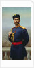 Tsar Nicholas II of Russia with the Cross of Saint Vladimir, 1905 by Genrich Maniser