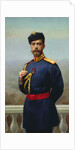 Tsar Nicholas II of Russia with the Cross of Saint Vladimir, 1905 by Genrich Maniser