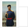 Tsar Nicholas II of Russia with the Cross of Saint Vladimir, 1905 by Genrich Maniser
