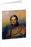 Denis Davydov, Russian soldier and poet, c1828. by George Dawe