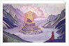 Nagarjuna Conqueror of the Serpent, 1925. by Nicholas Roerich