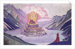Nagarjuna Conqueror of the Serpent, 1925. by Nicholas Roerich