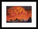 Sophia - the Wisdom of the Almighty (Santa Protectrix), 1932. by Nicholas Roerich