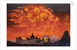 Sophia - the Wisdom of the Almighty (Santa Protectrix), 1932. by Nicholas Roerich
