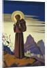 Saint Francis, 1932. by Nicholas Roerich