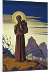 Saint Francis, 1932. by Nicholas Roerich