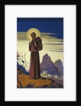 Saint Francis, 1932. by Nicholas Roerich