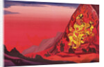 Command of Rigden Djapo, 1933. by Nicholas Roerich