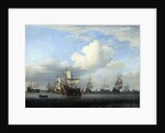 The captured Swiftsure, Seven Oaks, Loyal George and Convertine..., c1666 by Willem van de Velde the Younger