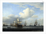 The captured Swiftsure, Seven Oaks, Loyal George and Convertine..., c1666 by Willem van de Velde the Younger