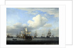 The captured Swiftsure, Seven Oaks, Loyal George and Convertine..., c1666 by Willem van de Velde the Younger