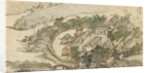 The Five Deer Hermitage, early 17th century by Li Shida