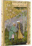 Saadi in a Rose Garden, 1645. by Govardhan