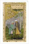 Saadi in a Rose Garden, 1645. by Govardhan