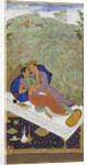 Lovers, c1597. by Manohar