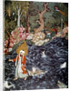 The prophet Elijah rescuing Prince Nur ad-Dahr, 1562-1577. by Mir Sayyid Ali