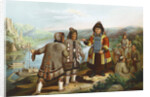 Yakuts at the Lena River, Siberia, Russia, 1862. by Anonymous