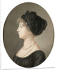 Tsarina Elizabeth Alexeievna of Russia, 1824. by Jean-Henri Benner