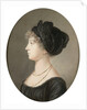 Tsarina Elizabeth Alexeievna of Russia, 1824. by Jean-Henri Benner