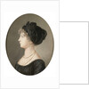 Tsarina Elizabeth Alexeievna of Russia, 1824. by Jean-Henri Benner