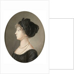 Tsarina Elizabeth Alexeievna of Russia, 1824. by Jean-Henri Benner