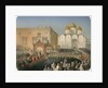 Procession of of Tsarina Alexandra Feodorovna to the Cathedral of the Dormition, Moscow, 1856 by Mihály Zichy