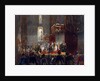 Homage from the Imperial Family to Tsar Alexander II, Moscow, 1856. by Mihály Zichy