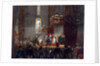 Homage from the Imperial Family to Tsar Alexander II, Moscow, 1856. by Mihály Zichy