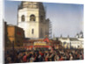 Procession after the coronation of Tsar Alexander II of Russia, Moscow, 1856. by Jean Sorieul