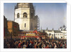 Procession after the coronation of Tsar Alexander II of Russia, Moscow, 1856. by Jean Sorieul