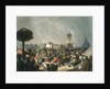 Public festivities following the coronation of Tsar Alexander II, Khodynka Field, Moscow, 1856. by Mihály Zichy